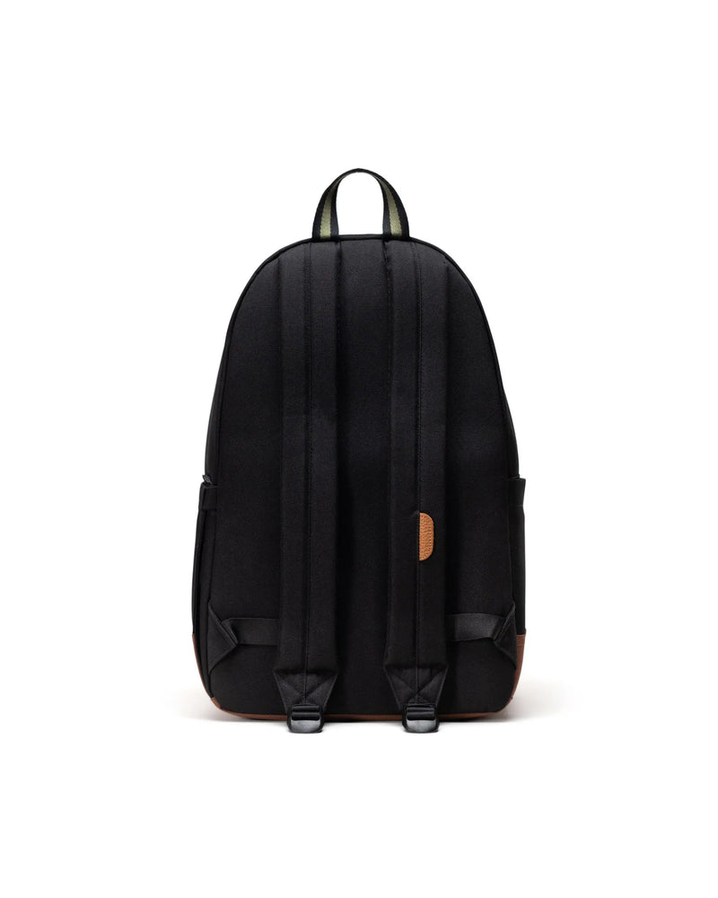 Heritage Backpack x Black/Four Leaf Clover/Saddle Brown