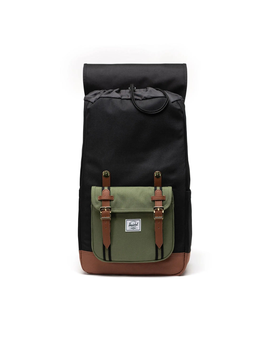 Little America Backpack x Black/Four Leaf Clover/Saddle