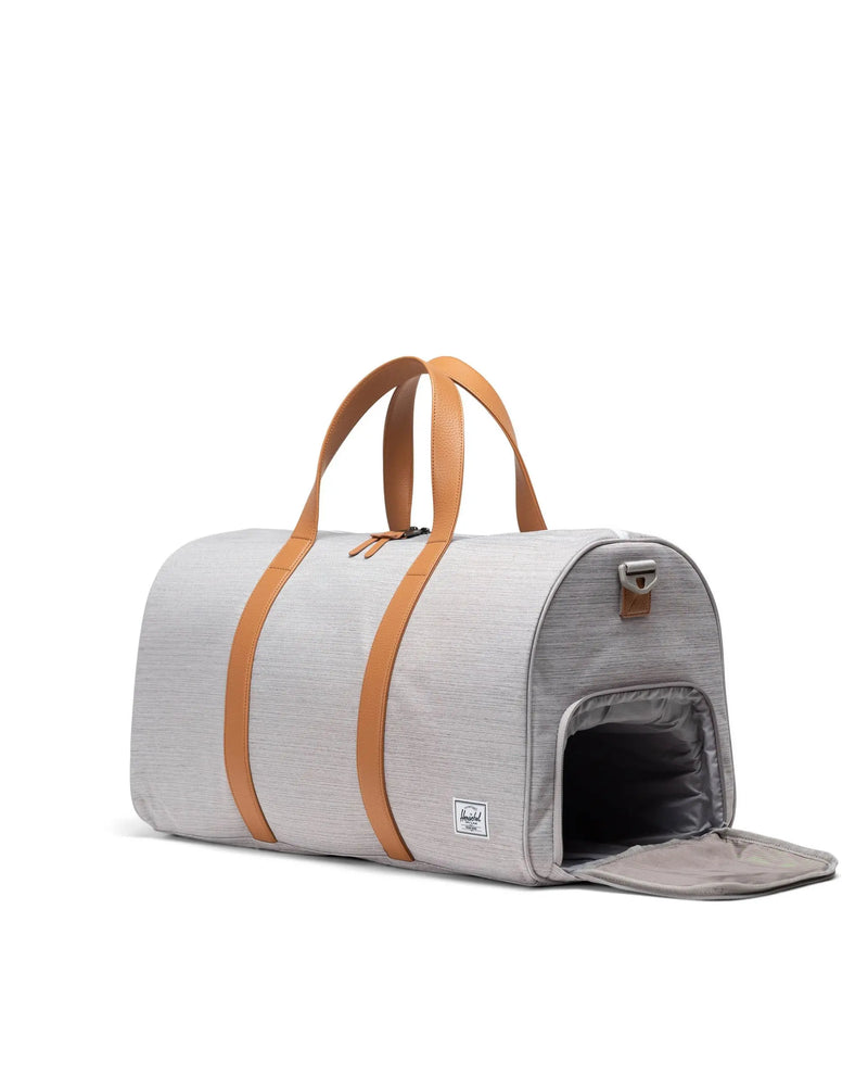 Novel Duffle x Light Grey Crosshatch