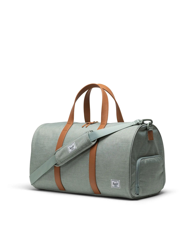 Novel Duffle x Iceberg Green Crosshatch