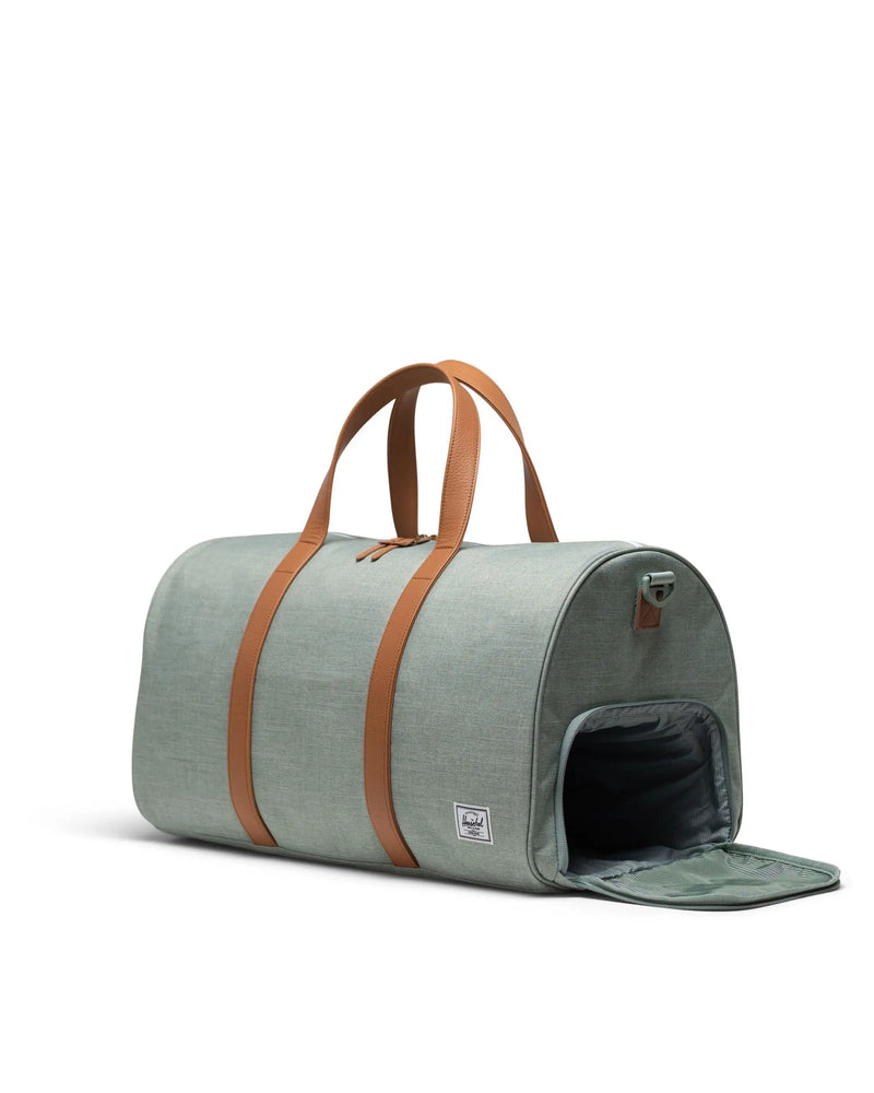 Novel Duffle x Iceberg Green Crosshatch