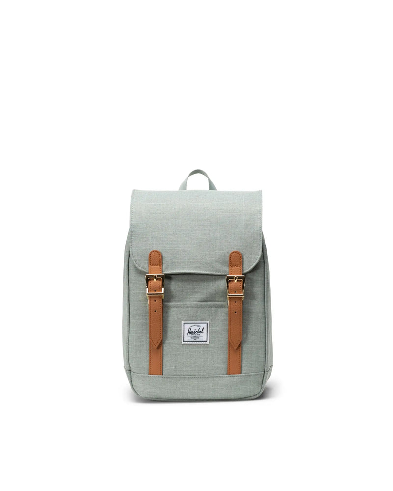 Retreat Backpack Mini x Iceberg Green Crosshatch