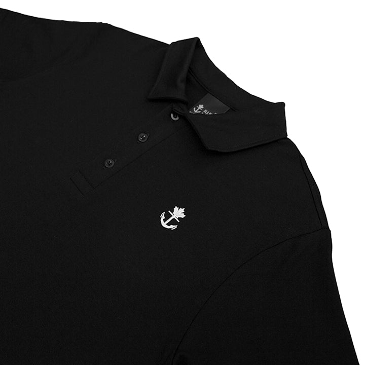 Black Classic Polo Golf Shirt X Small