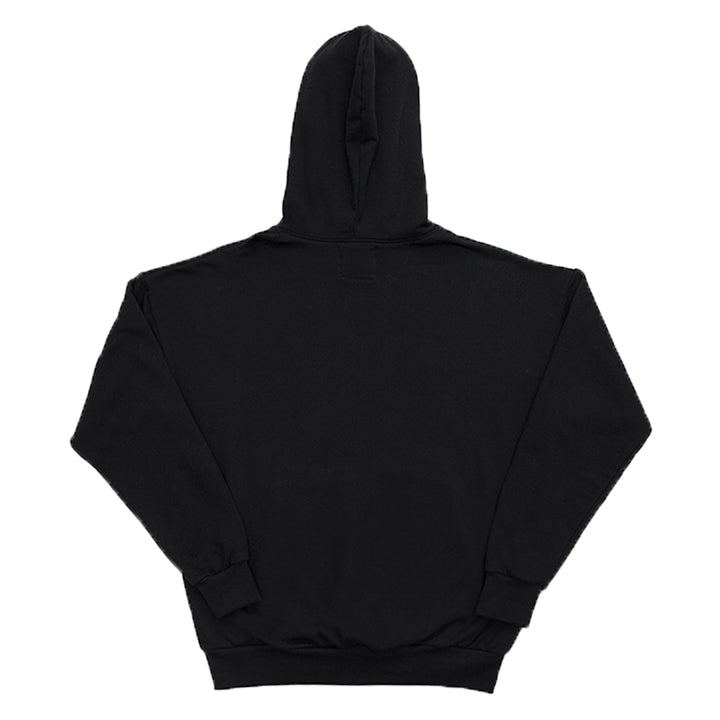 Black Organic Cotton Hoodie