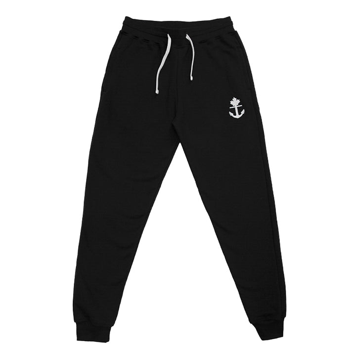 Black Organic Cotton Joggers