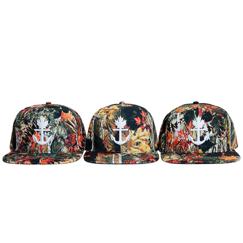 camouflage  bush canada style illbury snapback hat camo