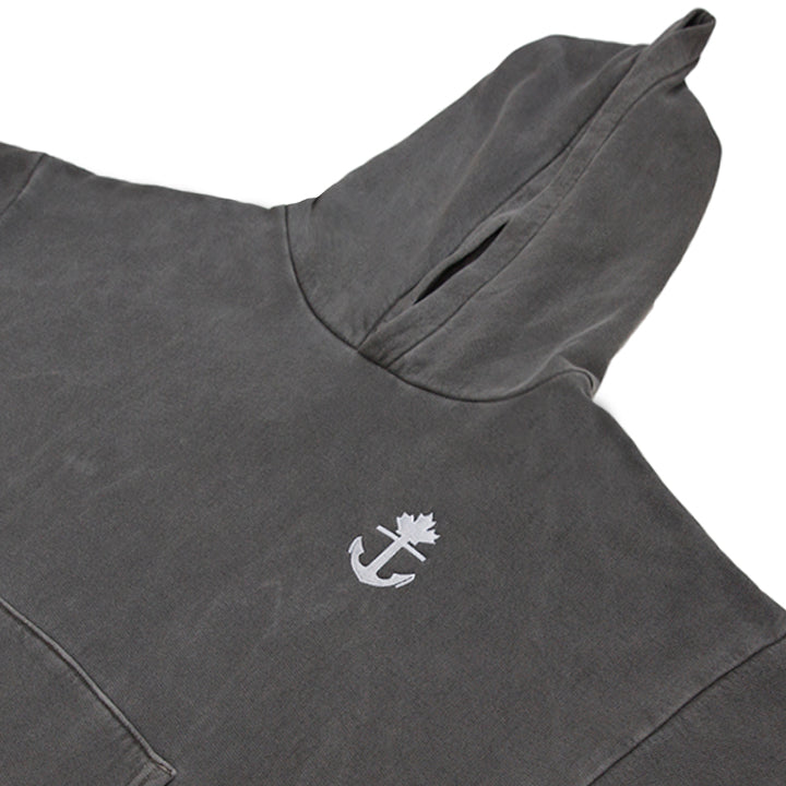 Stone Wash Relaxed Heavy-Duty Hoodie