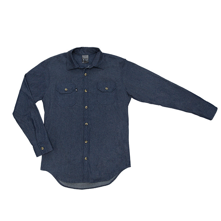 Indigo Denim Button-Up