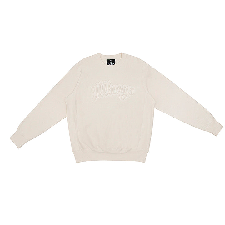 Embossed OG Heavy Duty Cream Crewneck