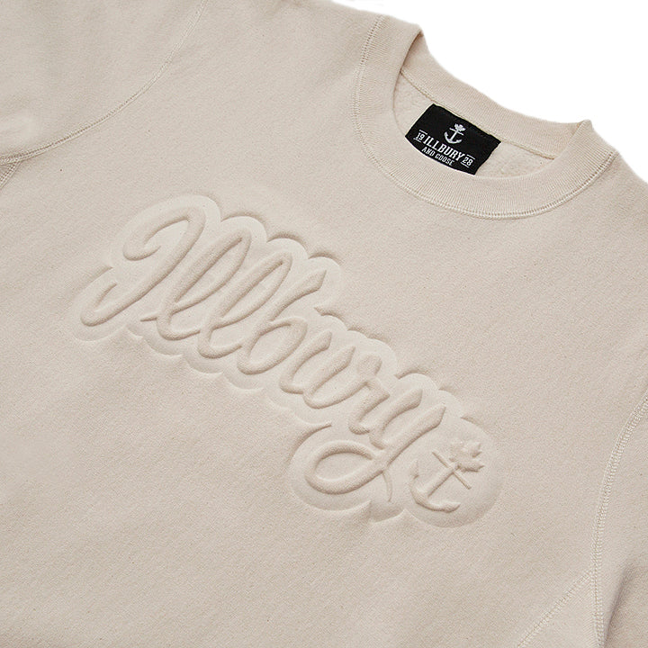 Embossed OG Heavy Duty Cream Crewneck