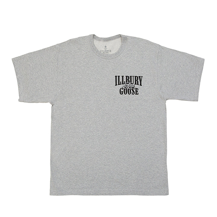 Arched Heavy Grey Relaxed T-Shirt