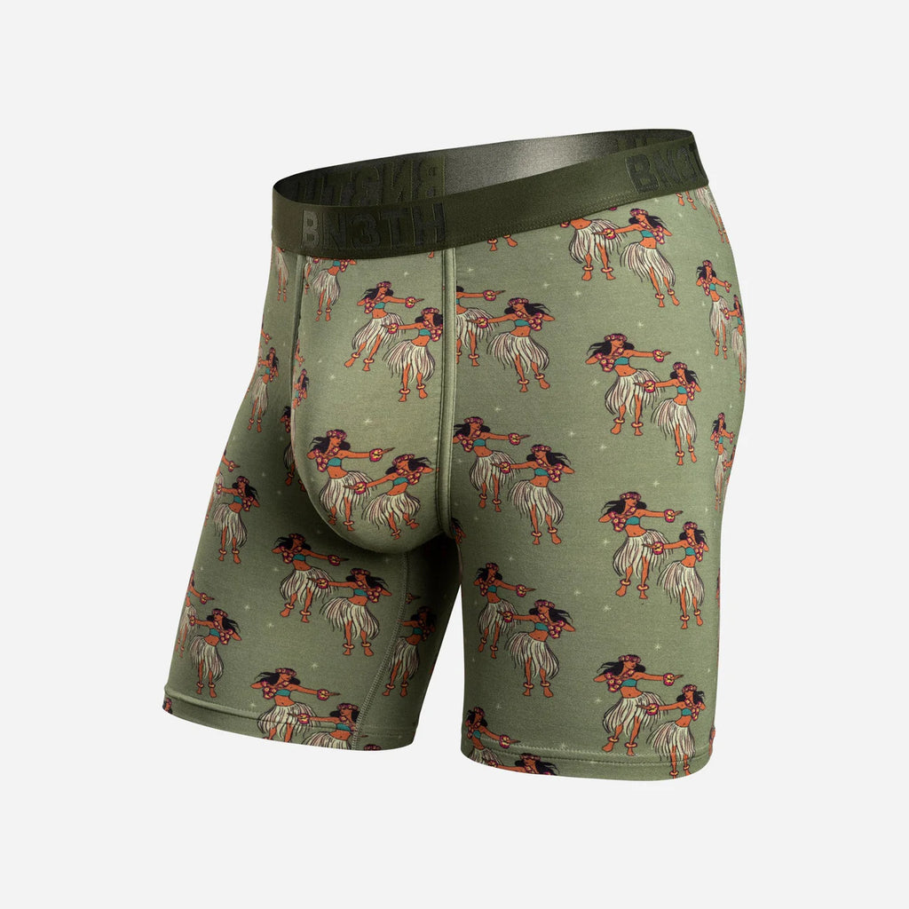 BN3TH Boxer Brief x Hula Dancers Green