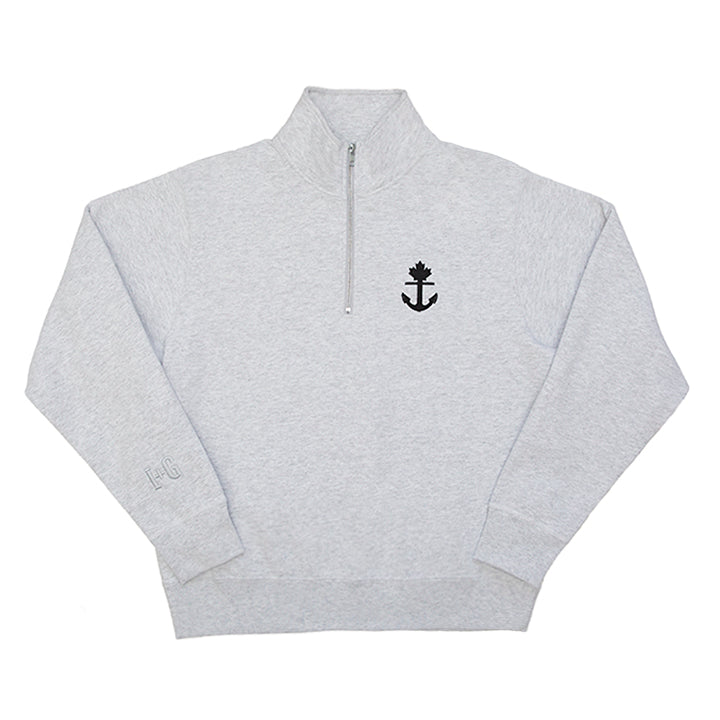 Heavy Duty Ash Quarter Zip