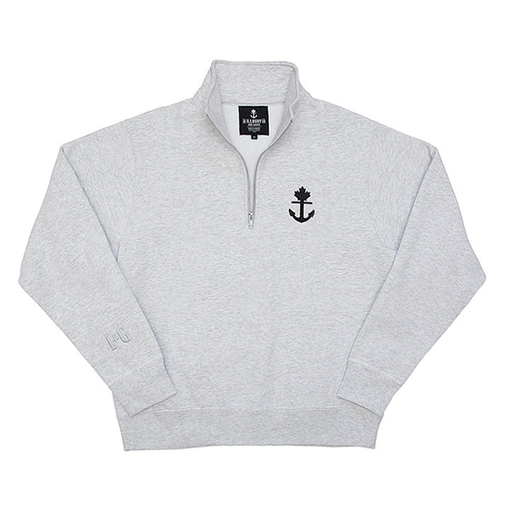 Heavy Duty Ash Quarter Zip