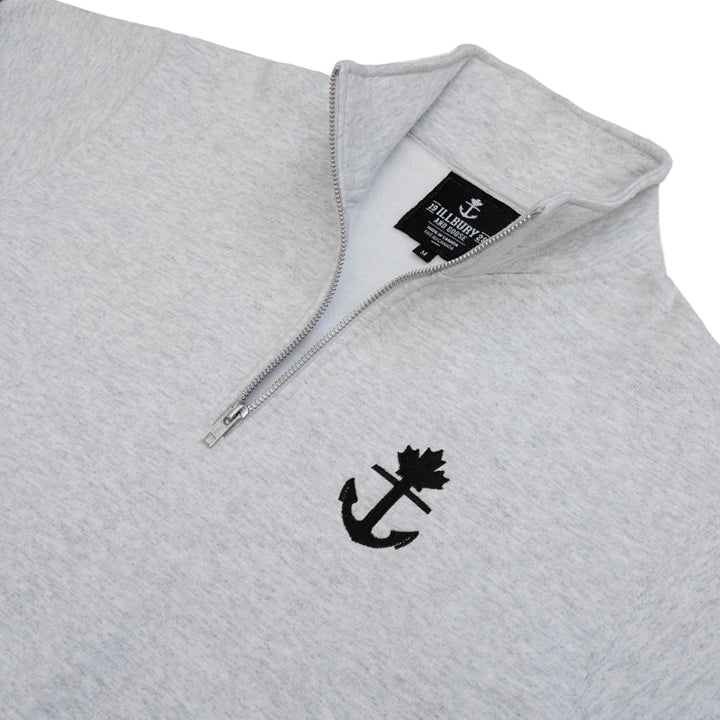 Heavy Duty Ash Quarter Zip