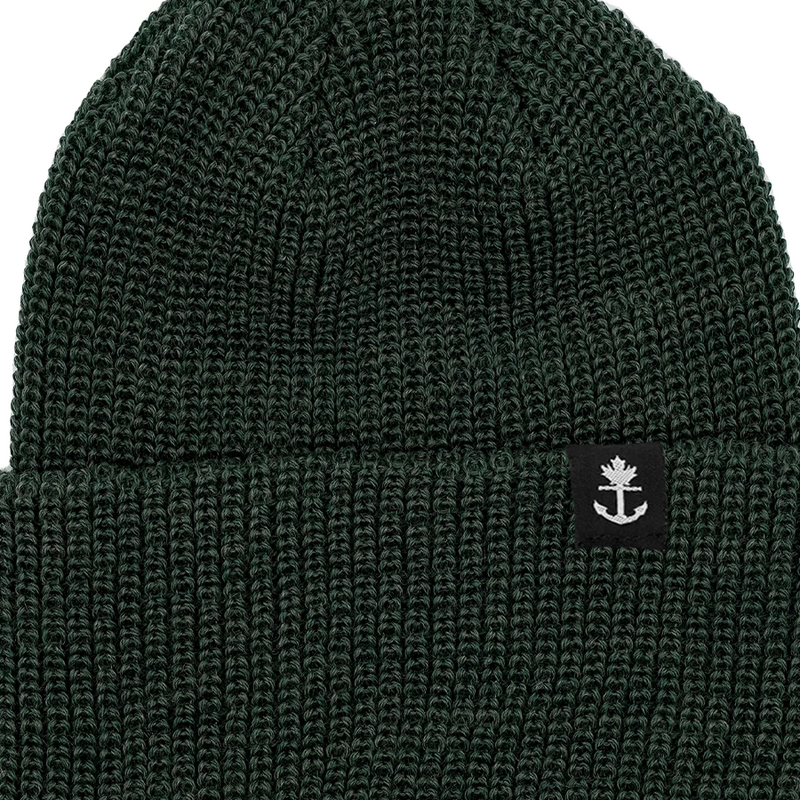 Dark Green Provincial Merino Blend Toque