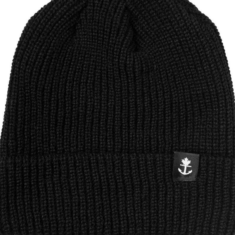 Black Provincial Merino Blend Toque