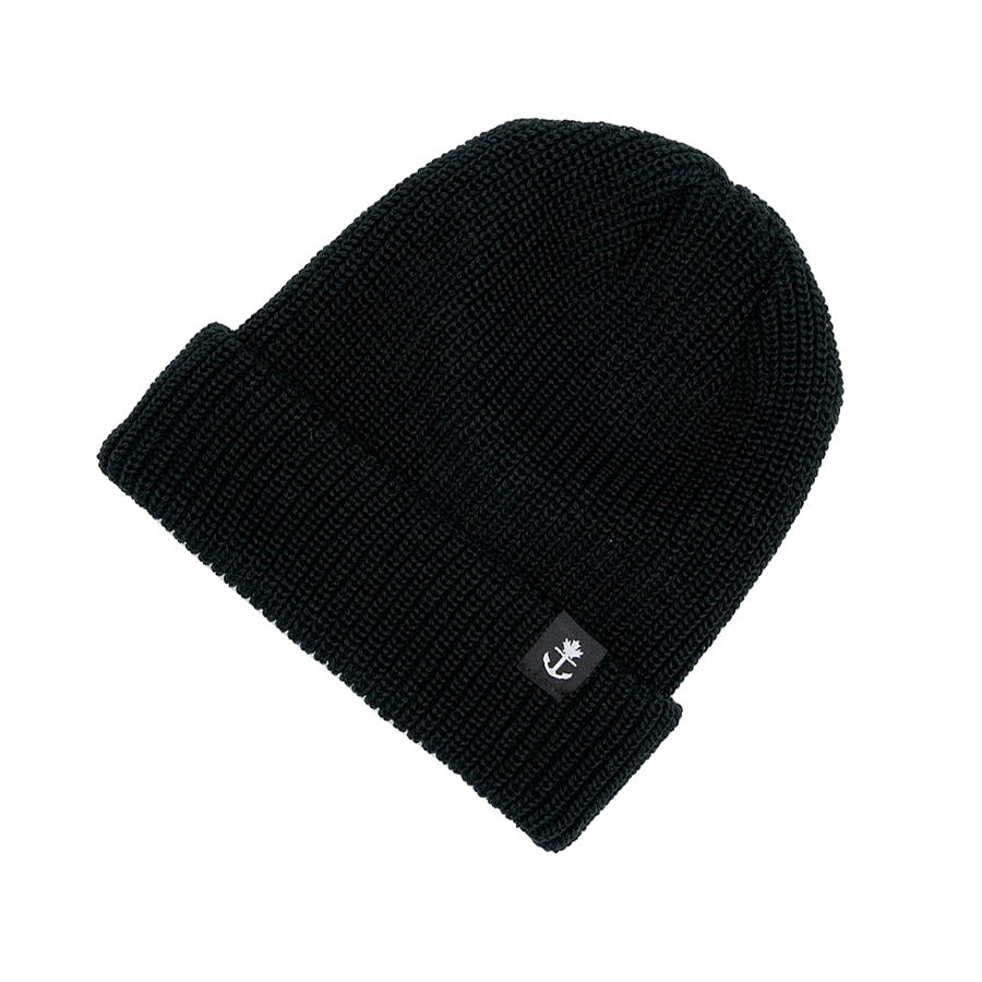 Black Provincial Merino Blend Toque