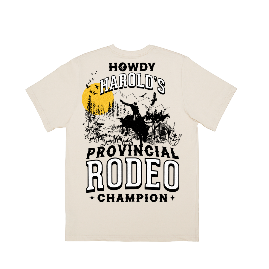 Rodeo Cowboy Country Graphic T-Shirt made in canada clothing