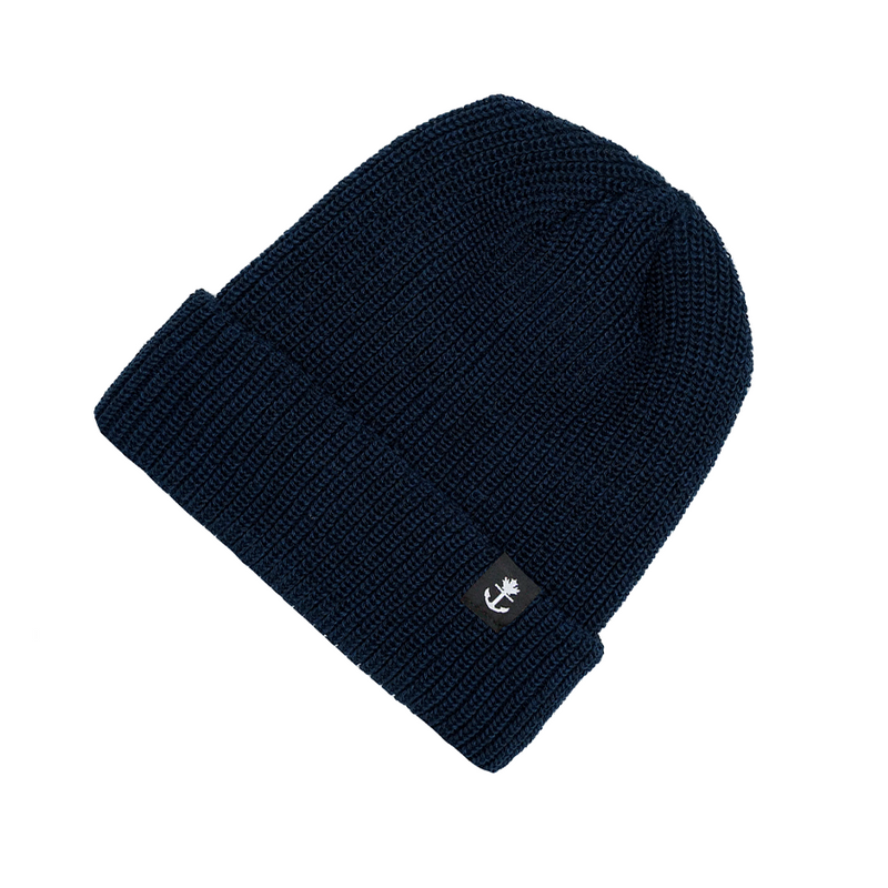 Dark Navy Provincial Merino Blend Toque