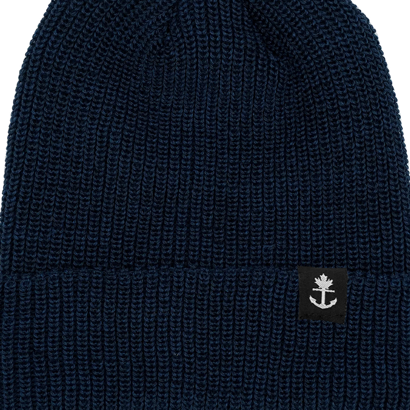 Dark Navy Provincial Merino Blend Toque