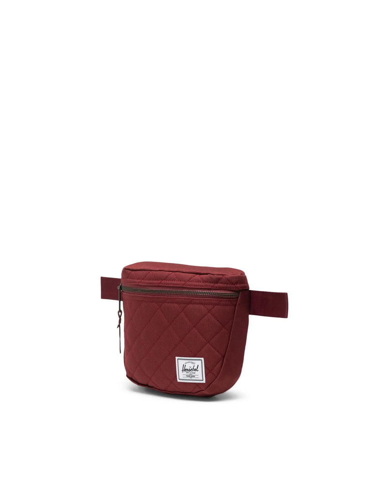 Settlement Hip Pack x Oxblood Red Quilted