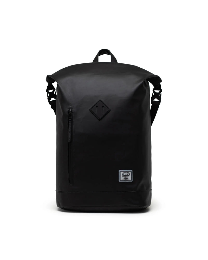 Roll Top Backpack x Black Weather Resistant