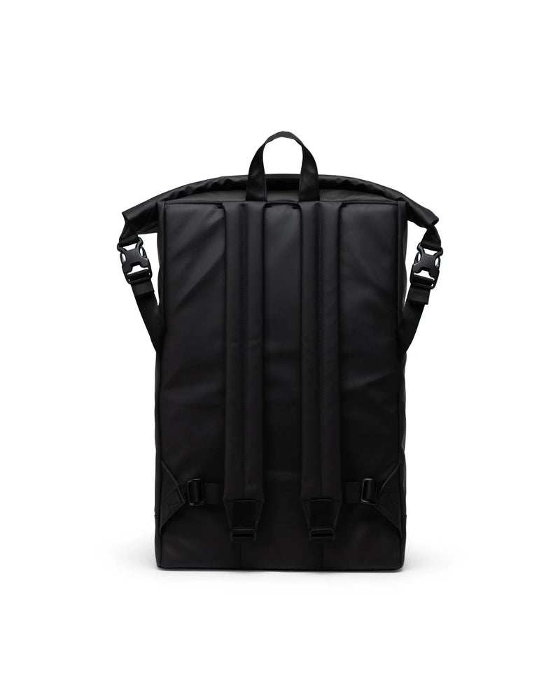 Roll Top Backpack x Black Weather Resistant